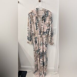 NWT By Egreis Tropical Jumpsuit